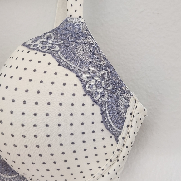 AVENUE BODY SIZE 40D. Polka Dot Lace Trim - Picture 5 of 11